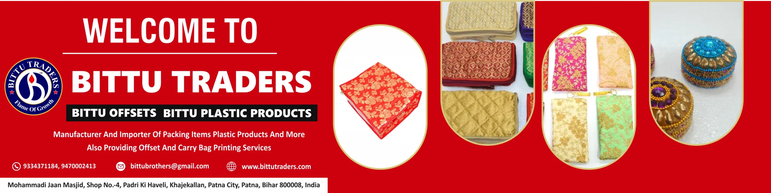 Bittu Traders Website Design 1