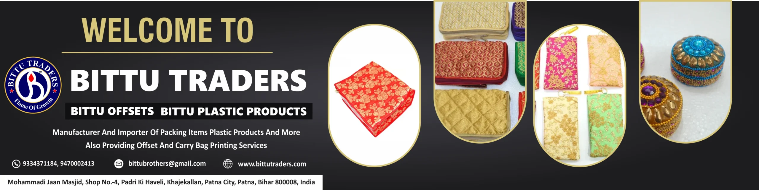 Bittu Traders Website Design 2