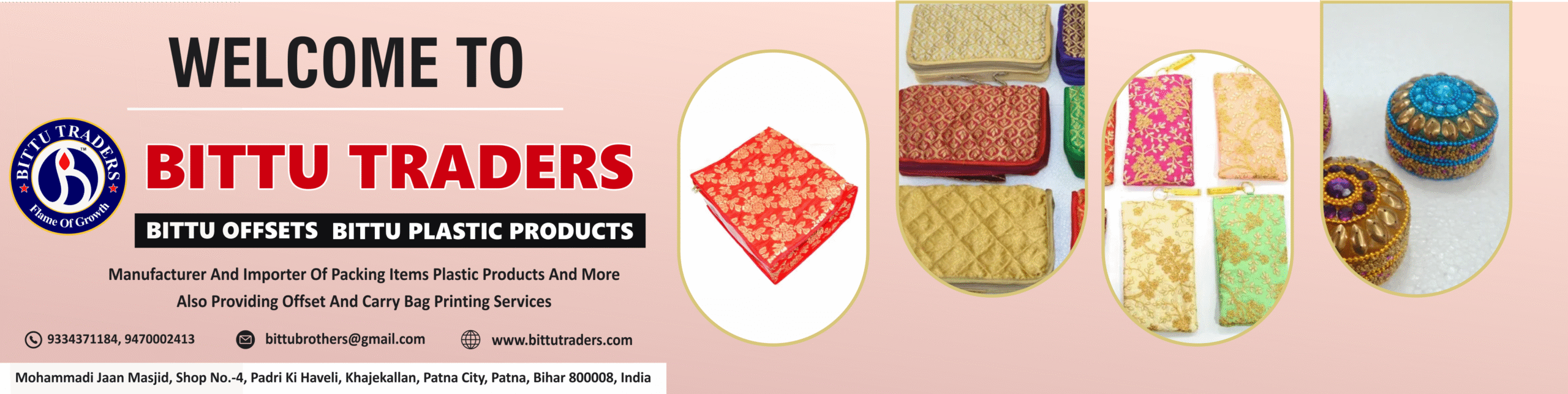 Bittu Traders Website Design 3