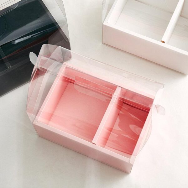 Floral Box with Handle & Transparent (12*12*5 Inches)