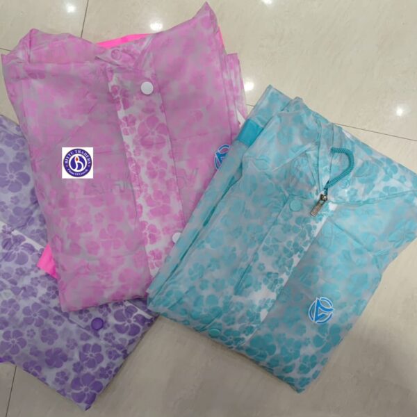 women Long raincoat